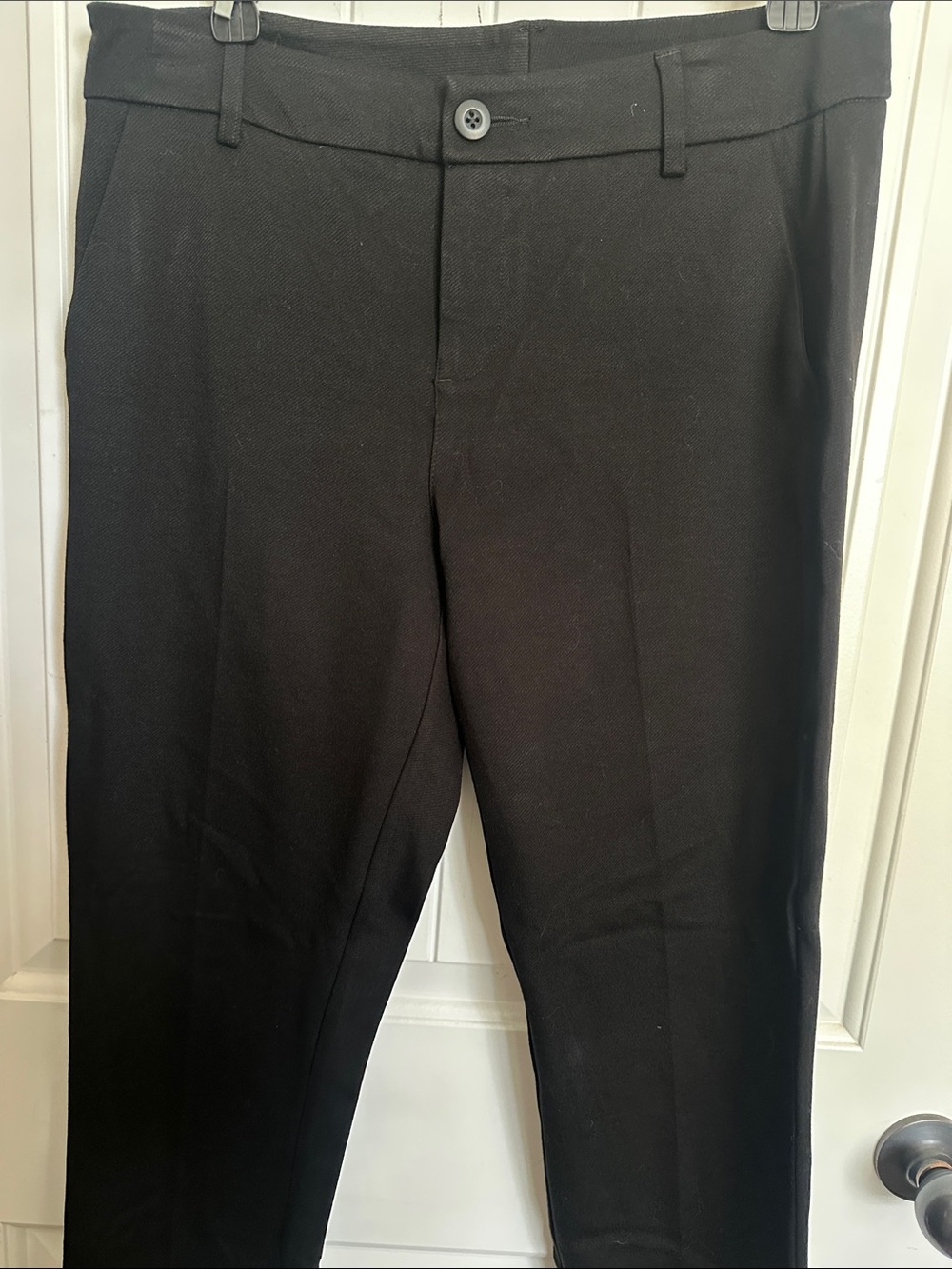 CAbi Women’s Black Dress Pants - Tailored Straight Leg